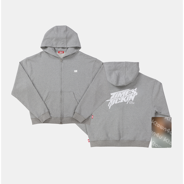 U-KNOW - [2026 [U-KNOW PROJECT 26 : SCENE#1] in SEOUL MD] Zip-up Hoodie SET (GREY Ver.)