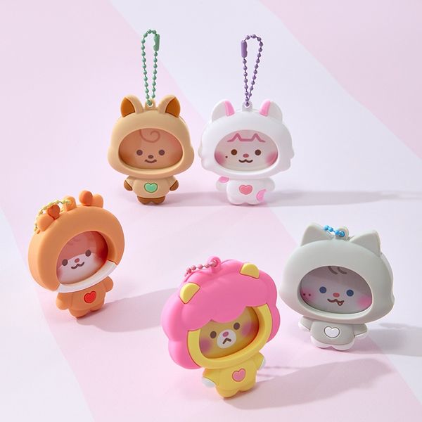 IDLE_26 BABY_PVC Photo Frame Keyring (5 Types)