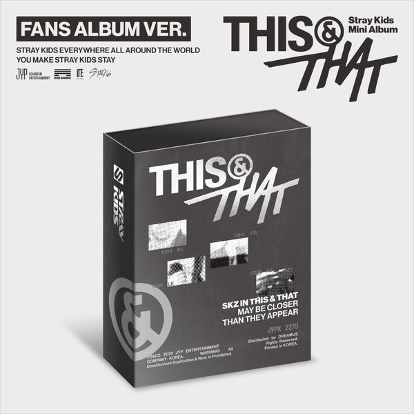 Stray Kids - 10th Mini Album [THIS & THAT] (FANS ALBUM Ver.)