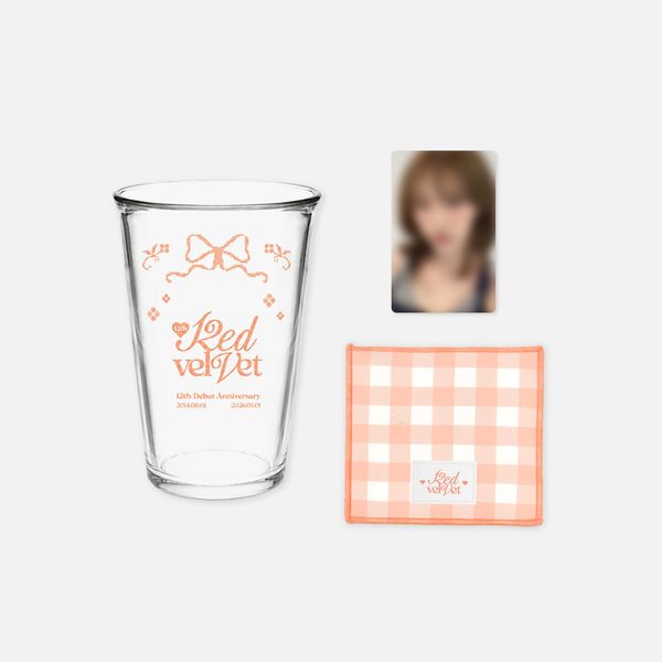 Red Velvet - [12TH ANNIVERSARY MD] GLASS CUP SET
