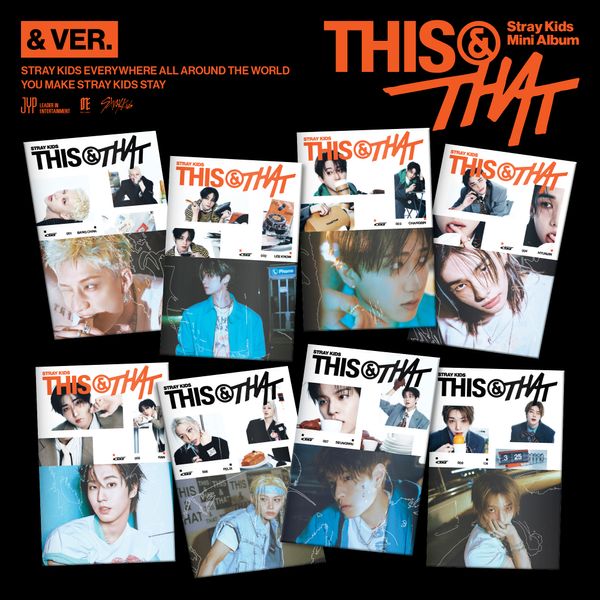 [FANS SHOP Gift] Stray Kids - 10th Mini Album [THIS & THAT] (& Ver.) (Random Ver.)
