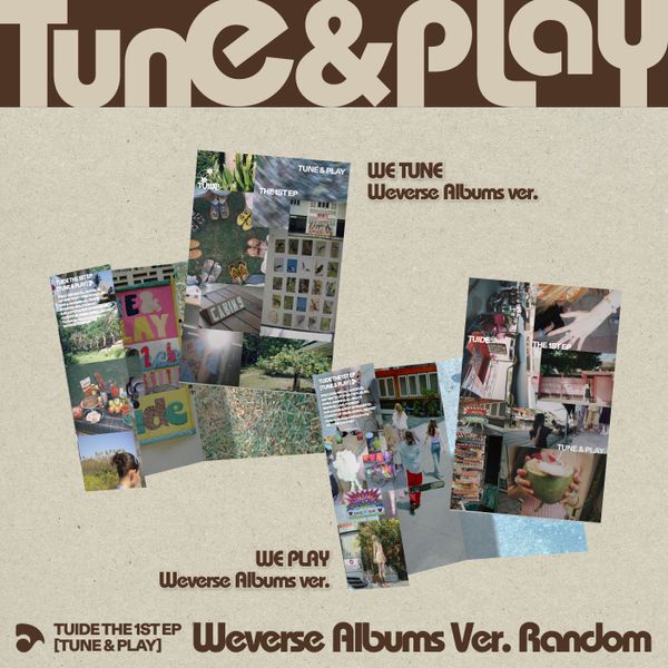 TUIDE - 1st EP [TUNE & PLAY] (Weverse Albums ver.) (Random Ver.)