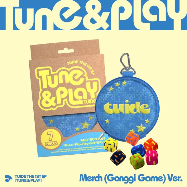 TUIDE - 1st EP [TUNE & PLAY] (Merch (Gonggi Game) ver.)