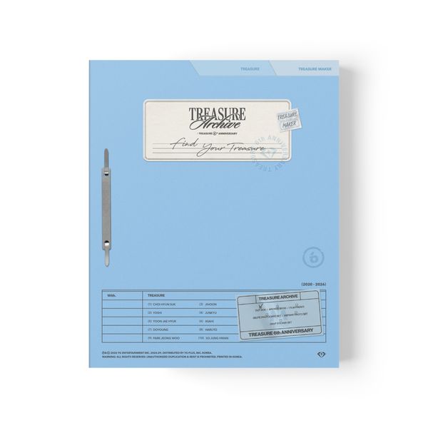 [Ketapo Special Gift] TREASURE ARCHIVE : TREASURE 6th ANNIVERSARY