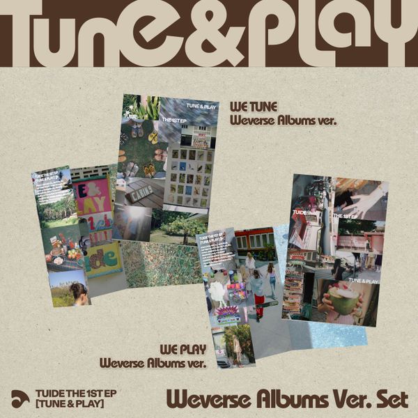 [2CD Set] TUIDE - 1st EP [TUNE & PLAY] (Weverse Albums ver.)