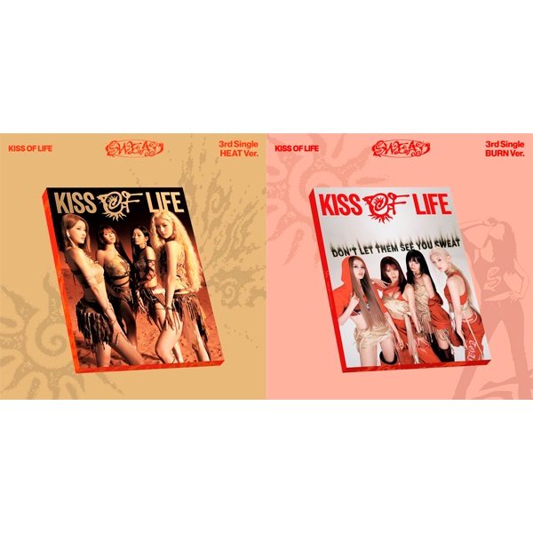 [Video Call Autograph Event] KISS OF LIFE - 3rd Single Album [SWEAT] (Random Ver.)