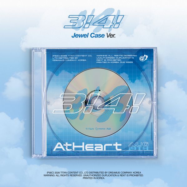 AtHeart - Single Album [3!4!] (Jewel Case Ver.)