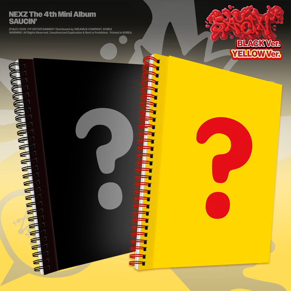 [FANS SHOP Gift] [2CD SET] NEXZ - 4th Mini Album [SAUCIN']