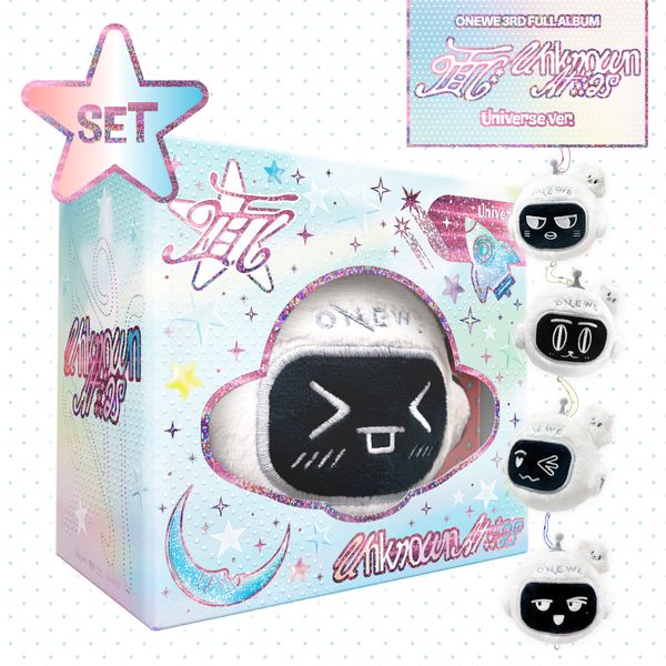 [5CD Set] ONEWE - 3rd Studio Album [面 : Unknown Atlas] (Universe Ver.)