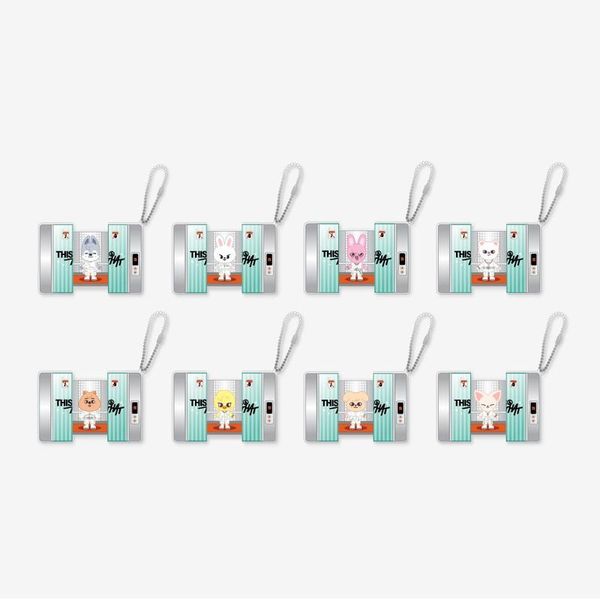 [Week 1] Stray Kids - [[THIS & THAT] POP-UP MD] SKZOO CAPSULE ACRYLIC KEYRING