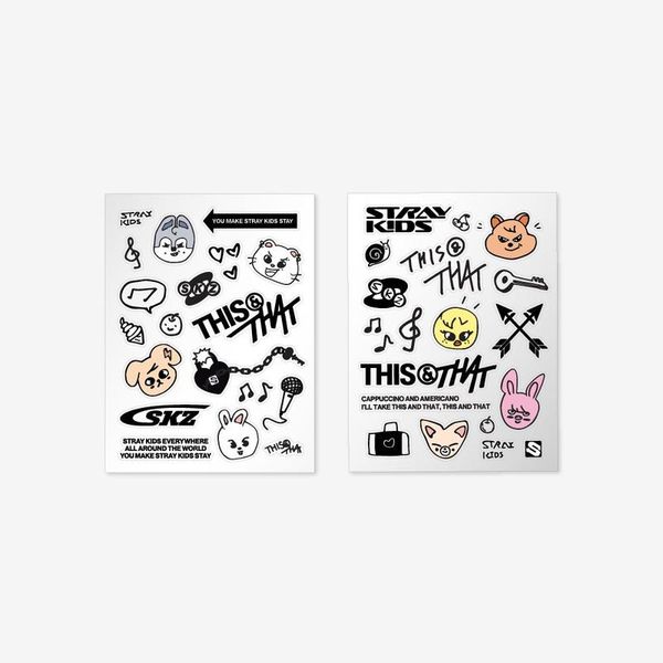 [Week 1] Stray Kids - [[THIS & THAT] POP-UP MD] TATTOO STICKER