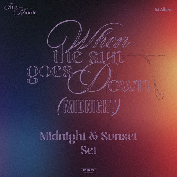 [Ketapo Special Gift] [2CD Set] In A Minute - 1st Studio Album [When the sun goes down : Midnight]