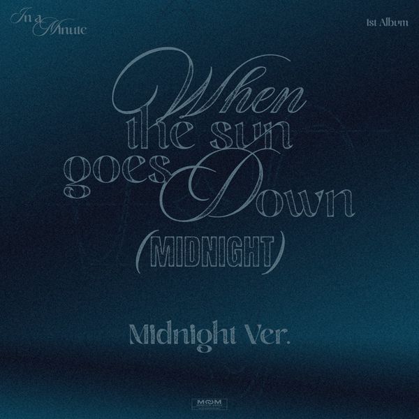 [Ketapo Special Gift] In A Minute - 1st Studio Album [When the sun goes down : Midnight] (Midnight Ver.)