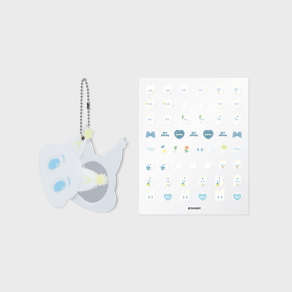 NCT DREAM - [10TH ANNIVERSARY PARTY [THE SWEET DREAM HOTEL] MD] Character Mirror & Sticker SET