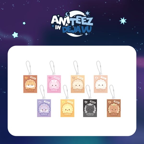ATEEZ - [ANITEEZ POP-UP [ANITEEZ IN DEJAVU] MD] RANDOM MINIATURE KEYRING