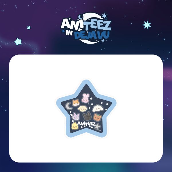 ATEEZ - [ANITEEZ POP-UP [ANITEEZ IN DEJAVU] MD] ACRYLIC SHAKER MAGNETIC SMART TOK