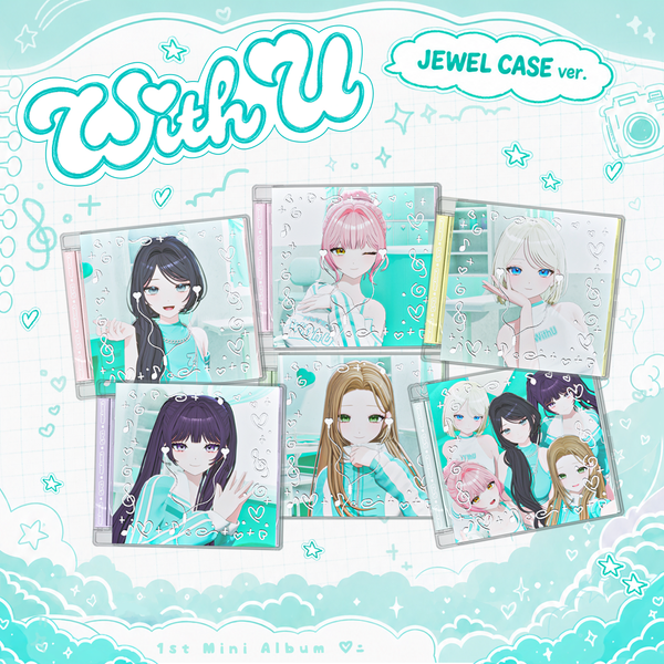 [6CD Set] MW:MEU - 1st Mini Album With U (Jewel Case ver.)