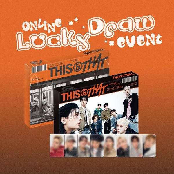 [FANS SHOP Gift] [LUCKY DRAW] Stray Kids - 10th Mini Album [THIS & THAT] (Random Ver.)
