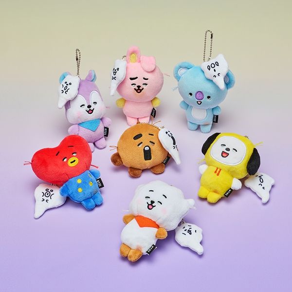 BT21_26 TDY MOOD_Plush Keyring_Drained (7 Types)