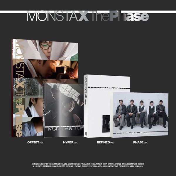 jp.ktown4u.com : [4CD セット] MONSTA X - EP アルバム [The Phase]