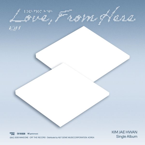 [Ktown4u特典赠送] KIM JAE HWAN - 单曲专辑 [Love, From Here] (Random Ver.)