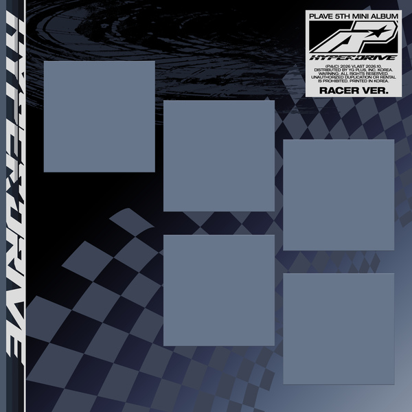 [5CD 세트상품] 플레이브 (PLAVE) - 5th Mini Album 'HYPERDRIVE' (Racer Ver.)