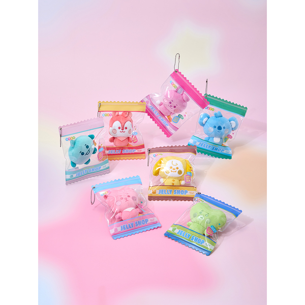 BT21_26 JELLY SHOP_스트레스볼 키링