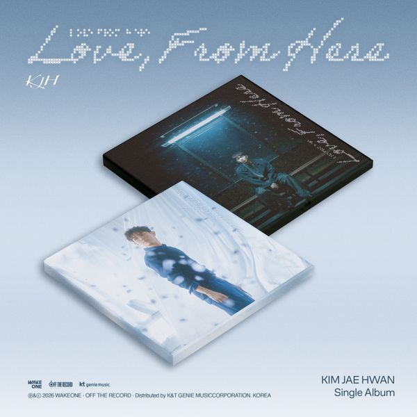 [Ktown4u Special Gift] KIM JAE HWAN - Single Album [Love, From Here] (Random Ver.)