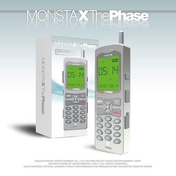 MONSTA X - EP アルバム [The Phase] (MX-0514 Table Clock Ver.) (Limited Edition)