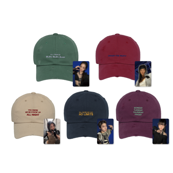 ALLDAY PROJECT - [2nd EP Album 'CRASH' MD] BALL CAP SET