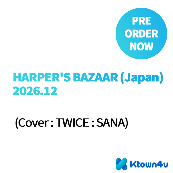 [杂志] [26-10-20] HARPER'S BAZAAR (Japan) 2026.12 (封面 : TWICE : SANA)