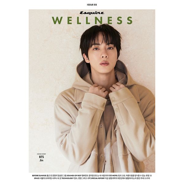 [Magazine] [26-10-26] ESQUIRE WELLNESS 2026.10 B Type (Cover : BTS : JIN / Content : BTS : JIN 20p)