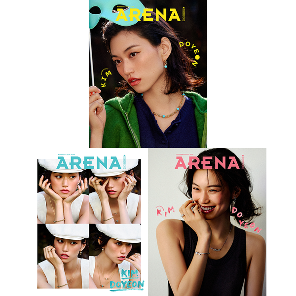 [雑誌] [26-10-21] ARENA HOMME 2026.11 (表紙 : KIM DOYEON / Contents : KIM DOYEON 14p, TVXQ! : MAX CHANGMIN 10p, ZEROBASEONE : KIM TAE-RAE 8p) *Cover Random 1p out of 3p