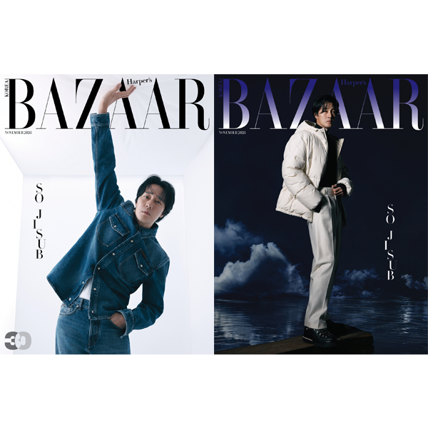 [雑誌] [26-10-26] HARPER'S BAZAAR 2026.11 (表紙 : So Ji Sub) *Cover Random 1p out of 2p
