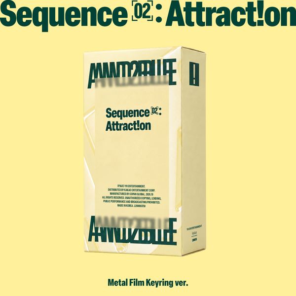 AND2BLE (앤더블) 미니 2집 [Sequence 02: Attraction] (Metal Film Keyring ver.)