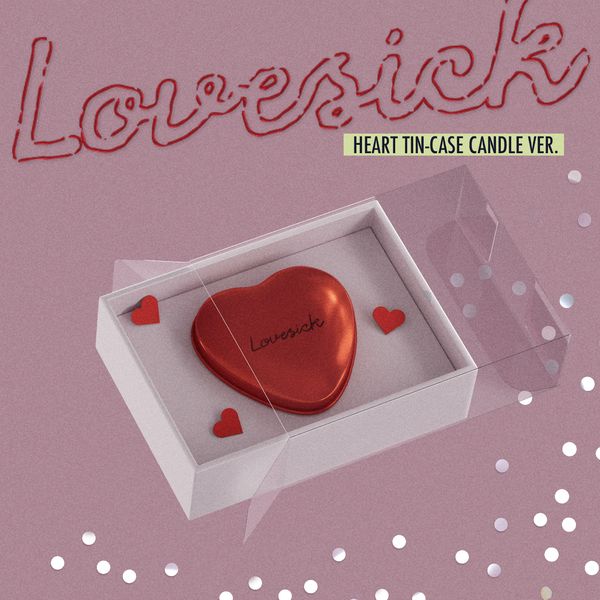 채령 (CHAERYEONG) - 미니앨범 1집 [Lovesick] (HEART TIN-CASE CANDLE Ver.)