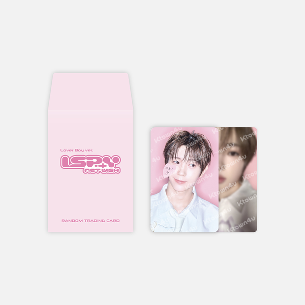 NCT WISH - [4th Mini Album [I SPY] POP UP [WISH LAND] MD] RANDOM TRADING CARD (Lover Boy Ver.)