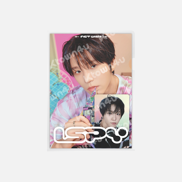 NCT WISH - [4th Mini Album [I SPY] POP UP [WISH LAND] MD] POSTCARD + HOLOGRAM PHOTOCARD SET 