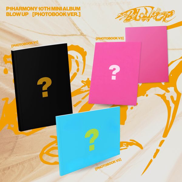[케타포 Special Gift] [3CD 세트상품] 피원하모니 (P1Harmony) - 10th Mini Album [BLOW UP] (Photobook Ver.)