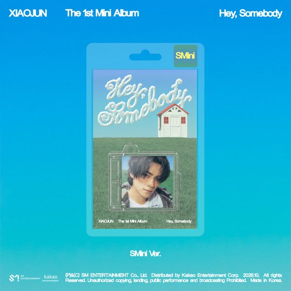 [케타포 Special Gift] 샤오쥔 (XIAOJUN) - 미니앨범 1집 [Hey, Somebody] (SMini Ver.) (스마트앨범)