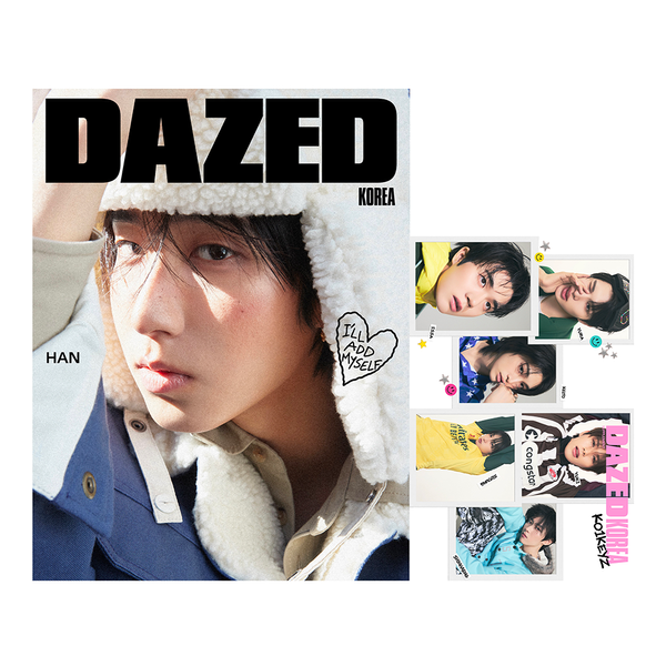 [杂志] [26-11-09] Dazed & Confused 2026 (Winter Edition) B Type (封面 : Stray Kids : HAN / Bonus Book : KO1KEYZ)