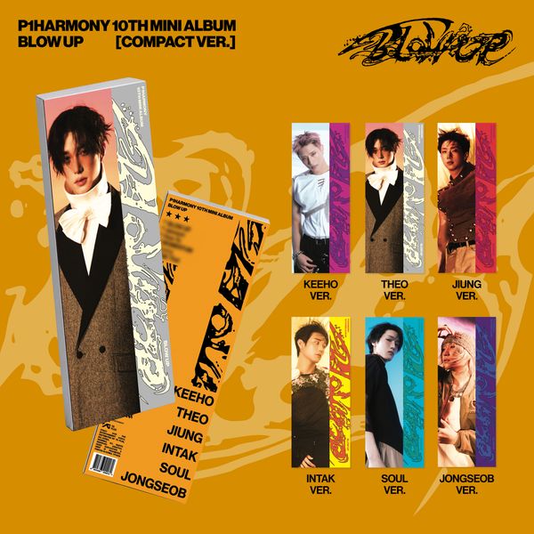 [6CD 套装] P1Harmony - 10th Mini Album [BLOW UP] (Compact Ver.)