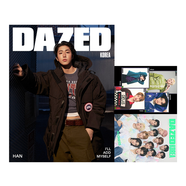 [杂志] [26-11-09] Dazed & Confused 2026 (Winter Edition) C Type (封面 : Stray Kids : HAN / Bonus Book : KO1KEYZ)