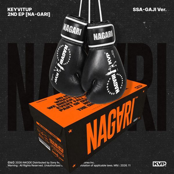 KEYVITUP - 2nd EP Album [NA-GARI] (SSA-GAJI Ver.)