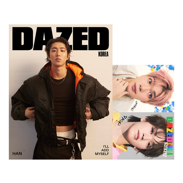 [杂志] [26-11-09] Dazed & Confused 2026 (Winter Edition) A Type (封面 : Stray Kids : HAN / Bonus Book : KO1KEYZ)