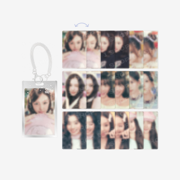 TWICE - [11TH ANNIVERSARY POP-UP [TWICE THE THRILL] MD] SECRET LENTICULAR KEYRING (RANDOM1 out of 9)