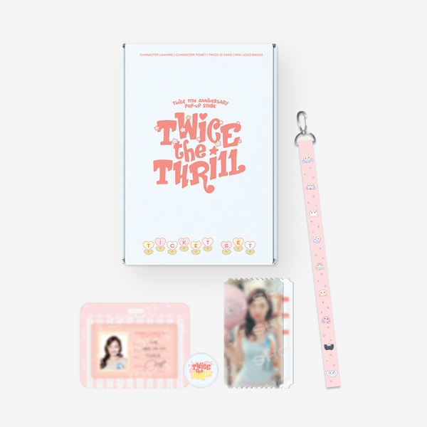 TWICE - [11TH ANNIVERSARY POP-UP [TWICE THE THRILL] MD] TWICE LAND TICKET SET