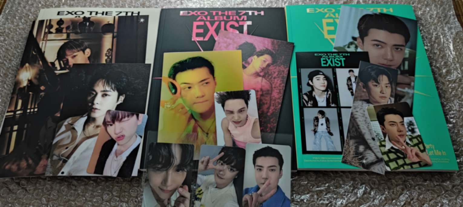 EXO The 7th Album'EXIST'2023.07.14 Release