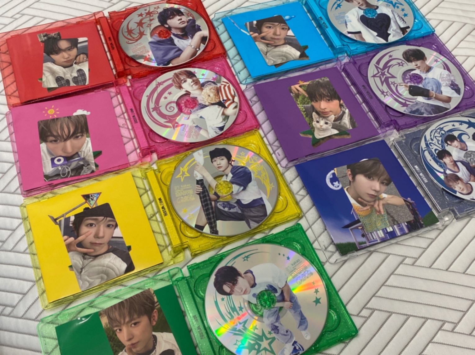 nct wish ユウシ yes24 カカオ kakaotalk 特典 2枚 NCT WISH KMS Steady ユウシ 予約特典7枚セットトレカ